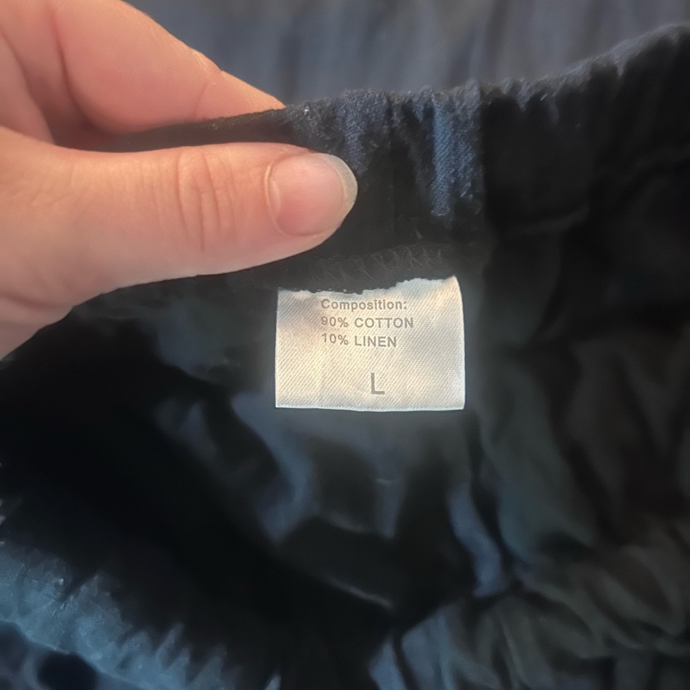 JCPenney Black shorts Large